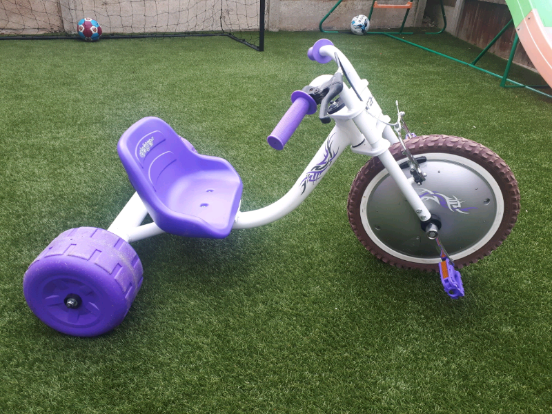 elektra flashing hog go kart purple